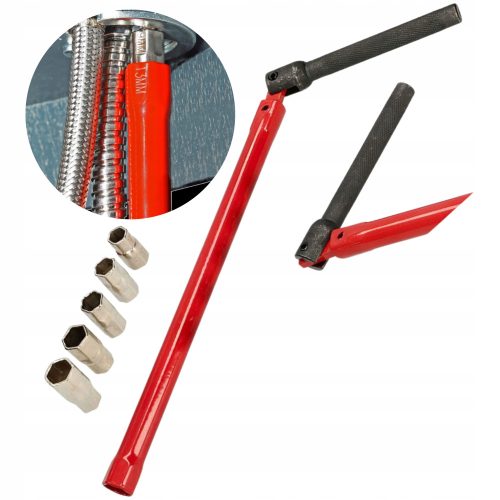 SCHLÜSSEL ZUM EINBAU DER BATTERIEANSCHLÜSSE, 6 STECKSCHLÜSSE 8-13 mm