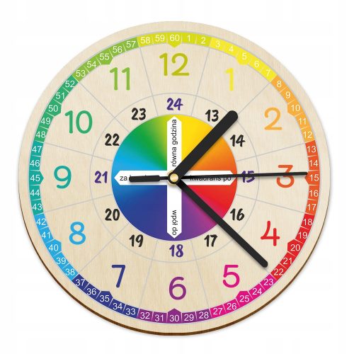 Uhr für zu Hause Upominki_pl Wanduhr, mehrfarbig, 30 cm