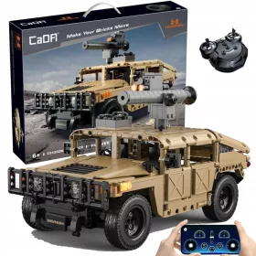    CaDa Make Your Bricks Move C51202W Humvee Off-Roader Dual Mode Steuerblöcke 628 Stk.