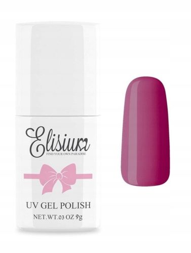  Elisium UV Gel Polish Hybrid-Nagellack 010 Purple Cherry 8 ml