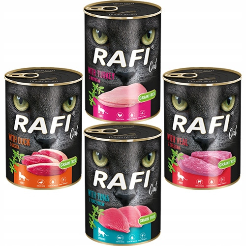  Dolina Noteci Rafi Cat Geschmacksmischung 12x400g Für Katze