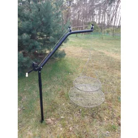  Solider Drehkran-Grill + zwei Edelstahlroste