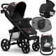  Lionelo Annet Plus Lovin' Kinderwagen + Sonnenschutz für Autofenster. 2 Lionelo-Sonnenschirme