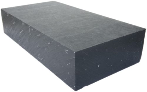 Polyamid PA6+MoS2-Platte, schwarz, 60x100x1000 mm
