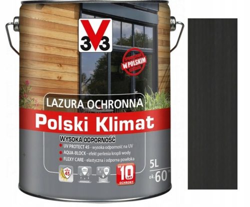 Schutzlack V33 122418 anthrazit 5 l