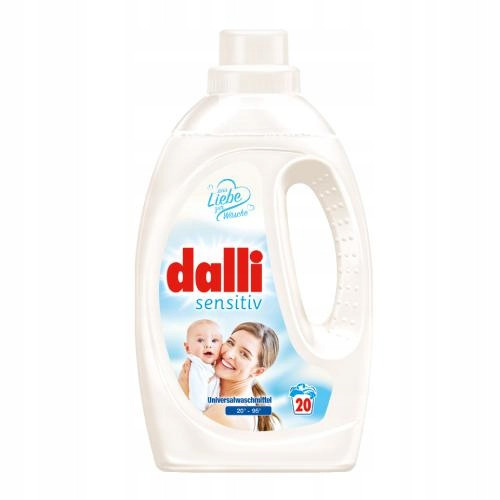  Hypoallergenes Universal-DALLI-Waschgel, weiß, 20 Wäschen, 1,1 l
