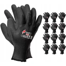   Reis Handschuhe Beschichtete Arbeitsschutzhandschuhe DRAGON RDR Größe 8 - M 12 Paar