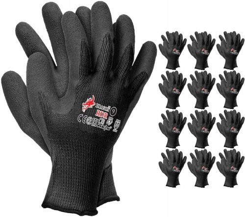 Reis Handschuhe Beschichtete Arbeitsschutzhandschuhe DRAGON RDR Größe 8 - M 12 Paar