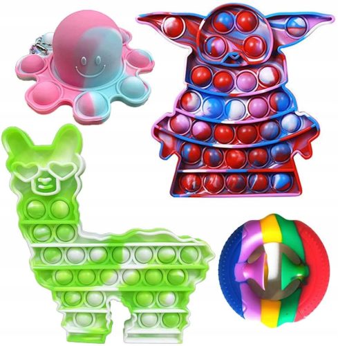 Pop it Bubble Push Dekompressionsspielzeug gegen Stress