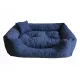  Dar - Mal Hundebett, Blautöne, 80 cm x 60 cm