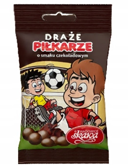 20er Pack Fußballspieler Schokoladendragées in Kakaohülle
