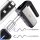  ADLER EUROPE Handmixer Küchenmaschine Handmixer 800W 5 Geschwindigkeiten 800 W schwarz