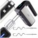  ADLER EUROPE Handmixer Küchenmaschine Handmixer 800W 5 Geschwindigkeiten 800 W schwarz