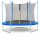 Trampoline - Trampolin mit Netz Total Sport 312 cm FT 10 (304-312 cm)