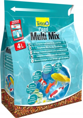  Futter für Teichfische Tetra Pond MultiMix 4l