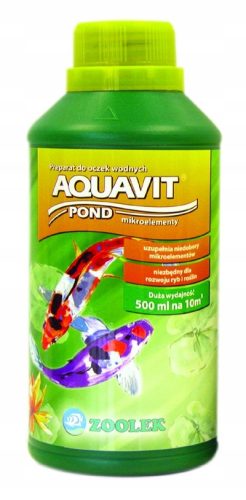  Zoolek Aquavit Teich 500 ml – Mikroelemente für den Teich