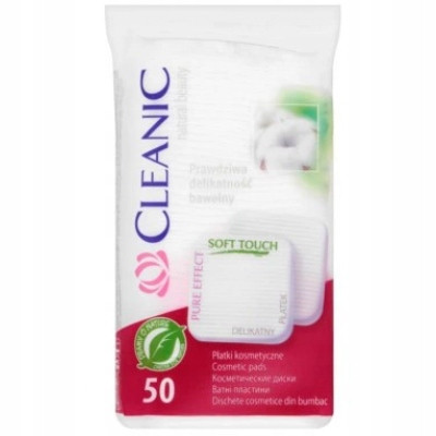  Cleanic Pure Effect quadratische Pads 50 Stk.