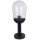  Runder SuperLED E27-Lichtmast, 37 cm, schwarz