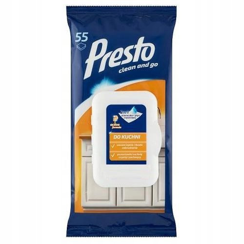  Presto Feuchttücher für die Küche 55 Stk