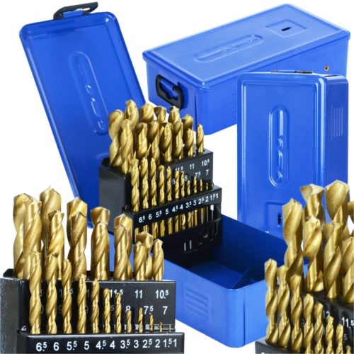 TITAN-METALLBOHRER-BOHRER-SET 25-teilig 1-13 mm
