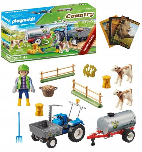  Playmobil Traktor mit Wassertank 70367