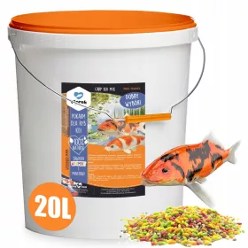  Futter für Koi-Fische, Karpfen-Mischfutter, Teich
