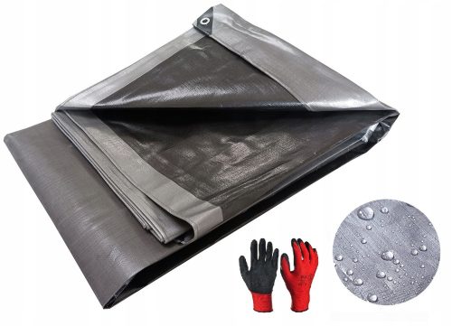 Dicke, wasserdichte und frostbeständige Planen Plane 260 g/m² 6 x 5 m
