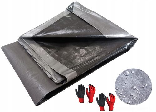 Dicke, wasserdichte und frostbeständige Planen Plane 260 g/m² 12 x 6 m