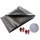 Dicke, wasserdichte und frostbeständige Planen Plane 260 g/m² 12 x 6 m