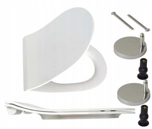 Estiva Slim N WC-Sitz, weißer Duroplast