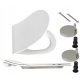 Estiva Slim N WC-Sitz, weißer Duroplast