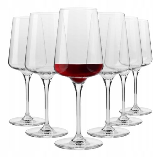 Weingläser Set INFINITY KROSNO für Rotwein oder Wasser - 6 Stück, 580ml