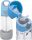  B.Box Tritan-Wasserflasche mit Strohhalm, rosa, 450 ml