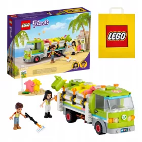    LEGO Friends 41712 Recycling-Truck + VP-Papiertüte LEGO 6315792 Mittel