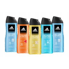  Adidas After Sport 3 in 1 Duschgel für Männer, 400 ml