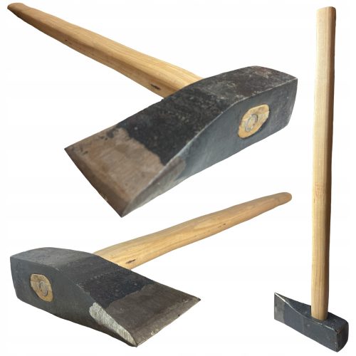 Hammeraxt, 4 kg, geschmiedet, gerahmt, polnische Produktion