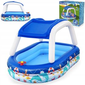  Bestway runder aufblasbarer Pool 213 x 155 cm