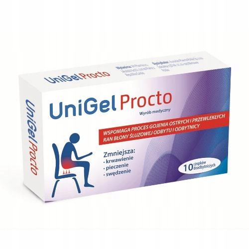  UniGel Procto 10 Zäpfchen HÄMORRHOIDEN ANALE FIBS