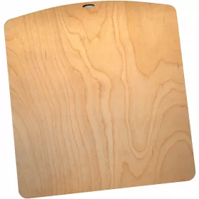 BALU Pizzaschaufel aus Holz, braun, 38x35 cm