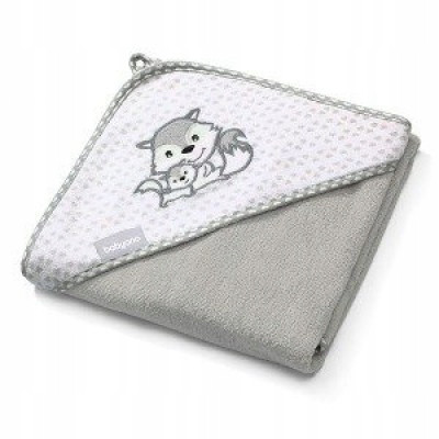  Babyono Kapuzenbezug 100 x 100 cm grau