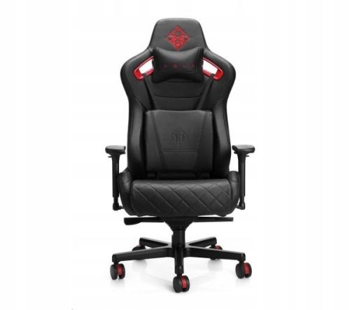  HP OMEN by Citadel Gaming-Stuhl, schwarzes Öko-Leder