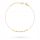  GOLDARMBAND pr. 585 STERNperlen 14k