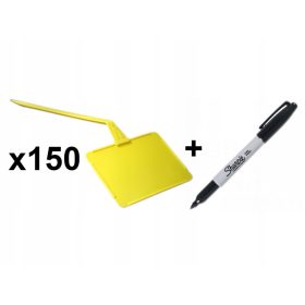  Standtafel gelb 105 x 44 cm 150 Stk.