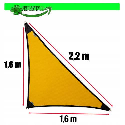 Gartensegel 160 x 160 cm PVC