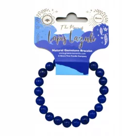  Armband mit Lapislazuli-Perlen 8 mm