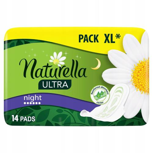  Naturella Ultra Night Größe 4 Damenbinden mit Flügeln x14