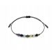  Cakra 7 Chakra Armband Schwarzer Turmalin Smaragd