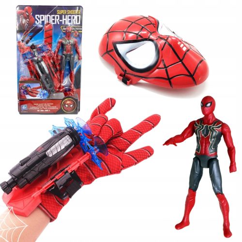  SPIDERMAN FIGUR HANDSCHUH PFEILWERFER