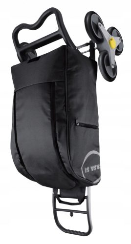 Taschen und Einkaufstaschen CasaSi Einkaufswagen, schwarzes Polyester