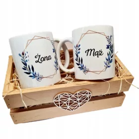  HOCHZEITSGESCHENK-EHEMANN-FRAU-JUBILÄUMS-TASSEN-SET